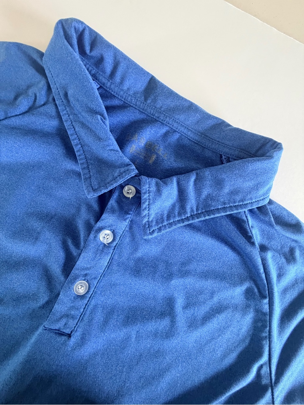Barbell Apparel Men’s Performance Polo Deep Blue